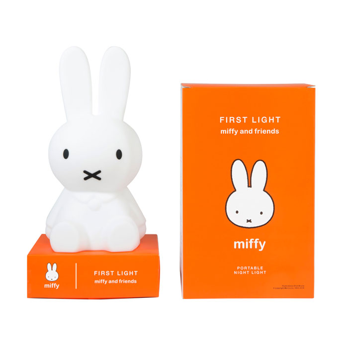 Mr Maria｜Miffy First Light 米菲兔USB充電軟矽膠燈