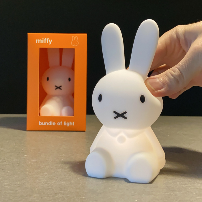 (複製)Mr Maria|Miffy First Light 米菲兔USB充電軟矽膠小夜燈