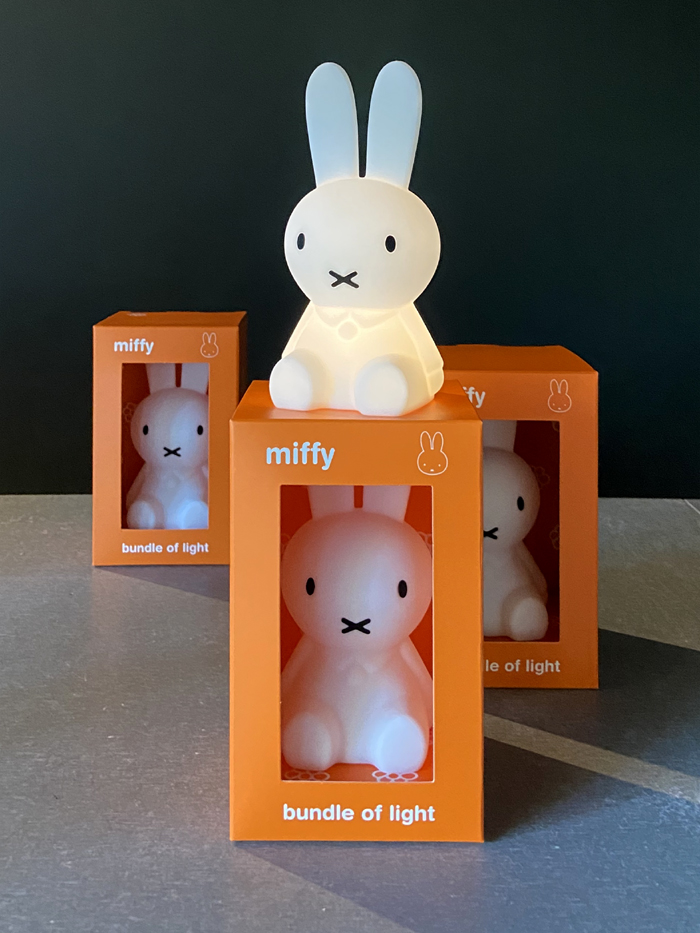 (複製)Mr Maria|Miffy First Light 米菲兔USB充電軟矽膠小夜燈