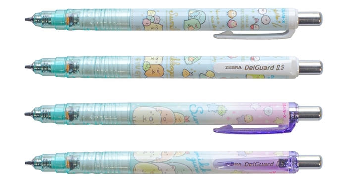 日本San-X|角落生物ZEBRA不斷芯DelGuard自動鉛筆0.5mm鉛筆 ( PN40系列 )