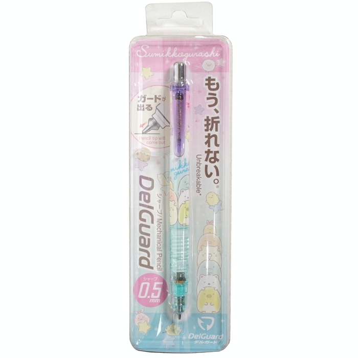 日本San-X|角落生物ZEBRA不斷芯DelGuard自動鉛筆0.5mm鉛筆 ( PN40系列 )