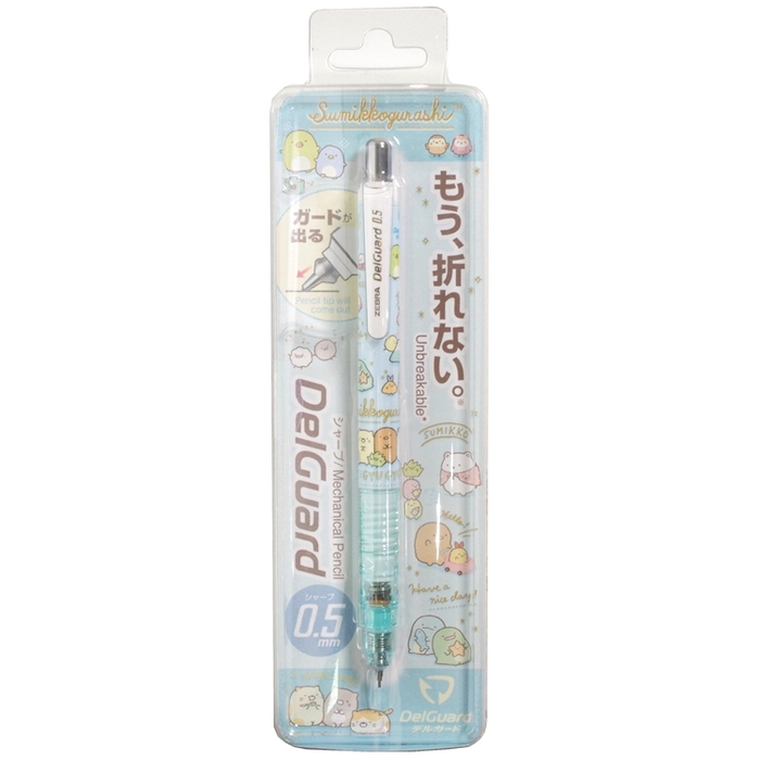 日本San-X|角落生物ZEBRA不斷芯DelGuard自動鉛筆0.5mm鉛筆 ( PN40系列 )