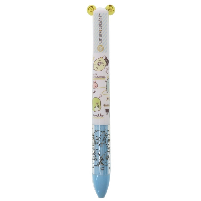 日本San-X|角落生物MINIPEN雙耳紅黑2色原子筆圓珠筆 ( RM-59系列 )