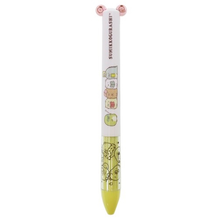 日本San-X|角落生物MINIPEN雙耳紅黑2色原子筆圓珠筆 ( RM-59系列 )