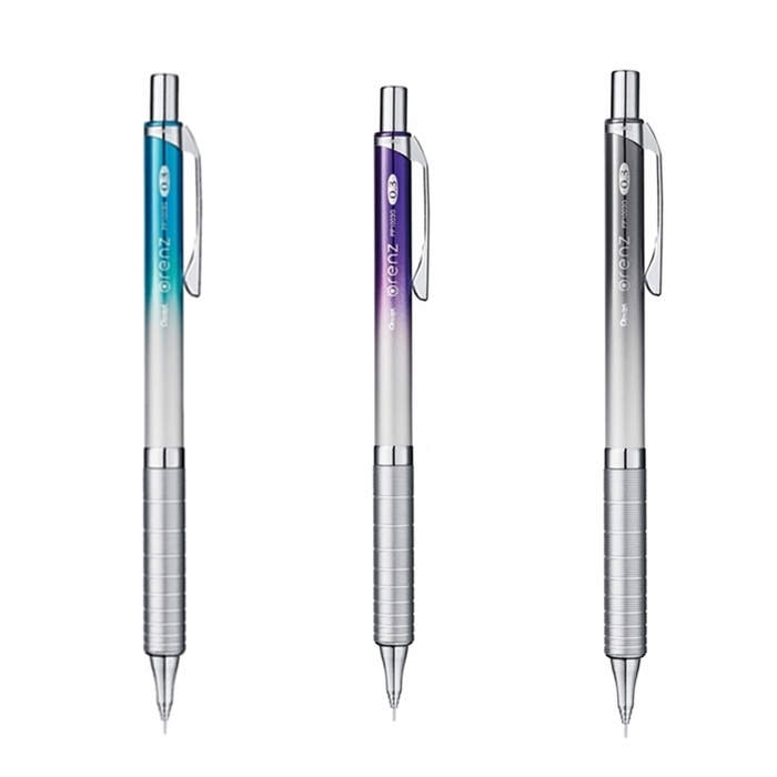 日本Pentel|orenz煌金屬軸不斷芯自動鉛筆0.3mm鉛筆 (XPP1003G系列)