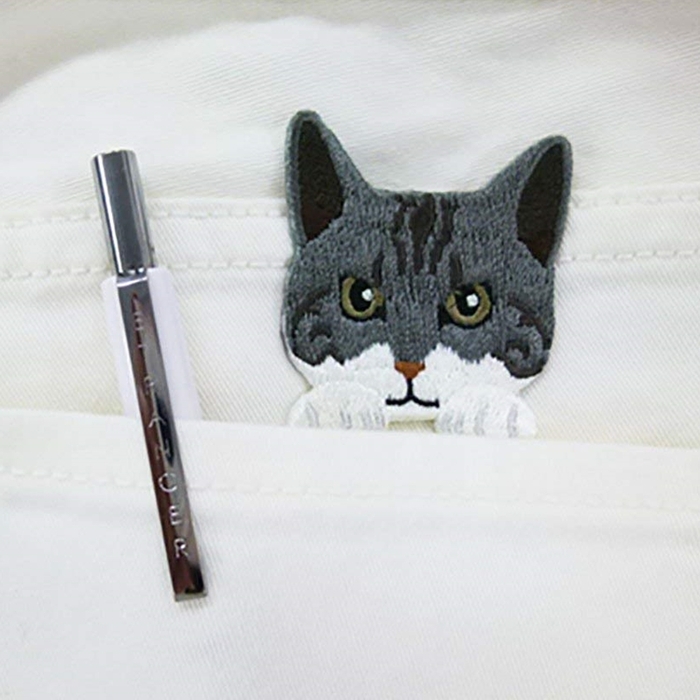 日本TOYO CASE|貓咪造型刺繡布貼 ( 日本平行輸入 ; SS-CAT系列 )