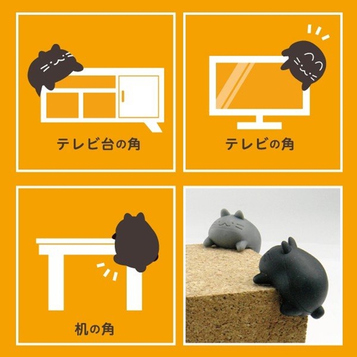 日本TOYO CASE|防尖角防撞桌角保護桌角 ( 日本平行輸入 ; CC-CAT系列 )