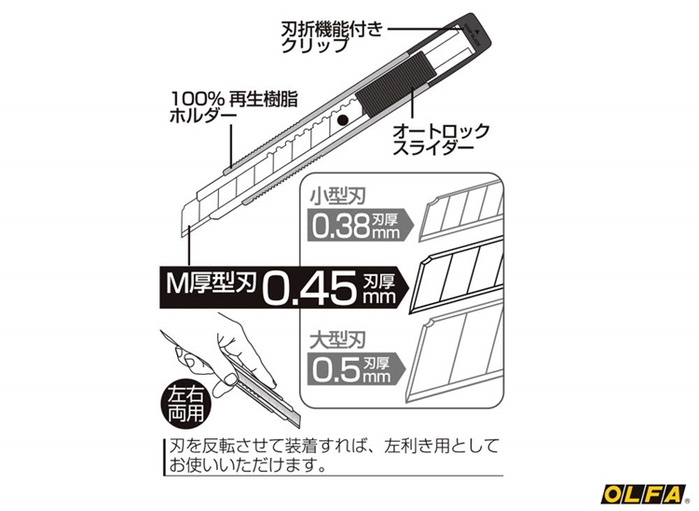 (複製)日本OLFA｜筆刀專用替刃 ( 30片裝;XB216;XB216S )