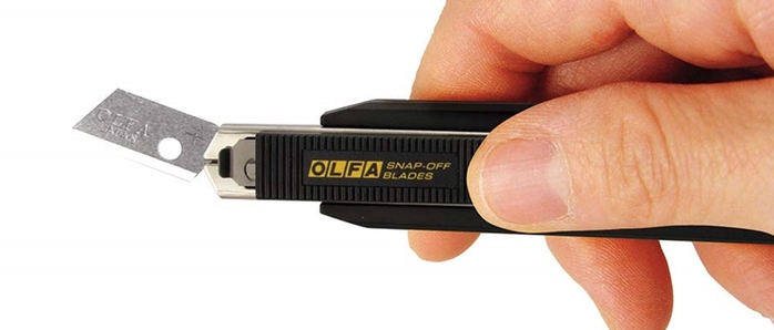 日本OLFA|五連發美工刀小型美工刀 ( (快速換刀片;品番191B MZ-S型;PA-2)
