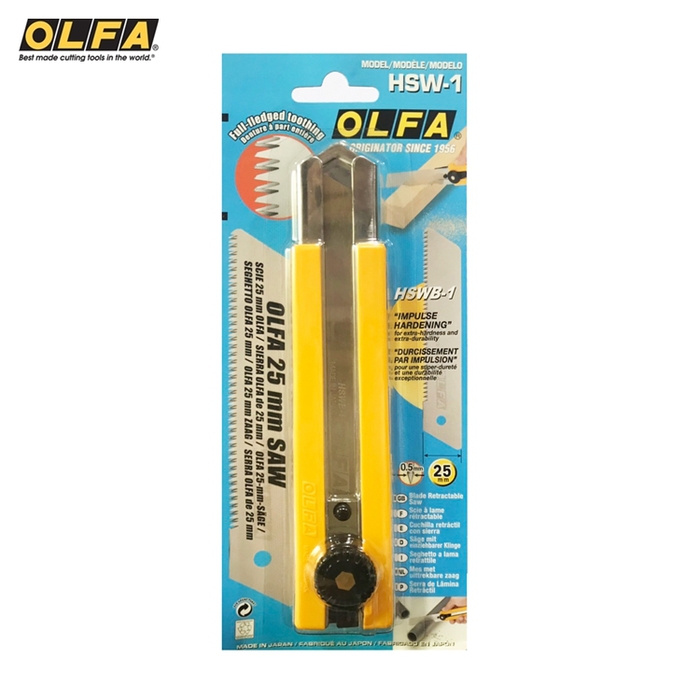 日本OLFA|特大型鋸齒型鋸刀鋸子 (長10cm鋸片;HSW-1)