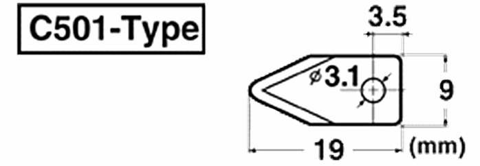 日本NT Cutter|割圓器用刀片替刃 ( BC-1P )