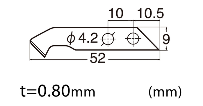 日本NT Cutter｜美工刀刀片美工刀替刃 ( BM-2P )