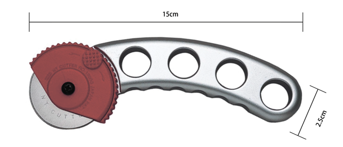 日本NT Cutter|滾輪式布料裁刀裁布刀拼布刀 ( RO-1000GP )