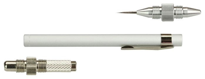 日本NT Cutter|多功能雙頭筆刀9mm金屬筆刀 ( D-1000P )
