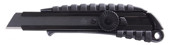 日本NT Cutter|旋鈕式大型12度超銳角黑刃美工刀 ( PMGL-EVO2 )