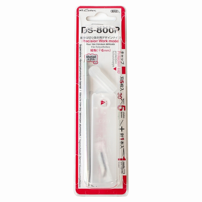 日本NT Cutter|金屬6mm細軸筆刀30度精密筆刀 ( DS-800P )