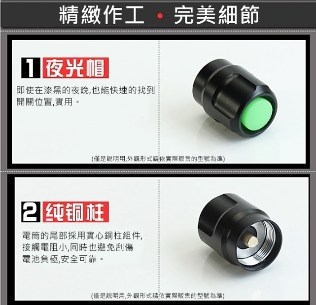 Roxane視睿|LED玩家級強光手電筒套組 (CREE XP-E R3;A10)