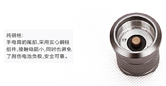 Roxane視睿|LED強光防身等級手電筒套組 (電筒可加長型;Cree XM-L T6;K66)