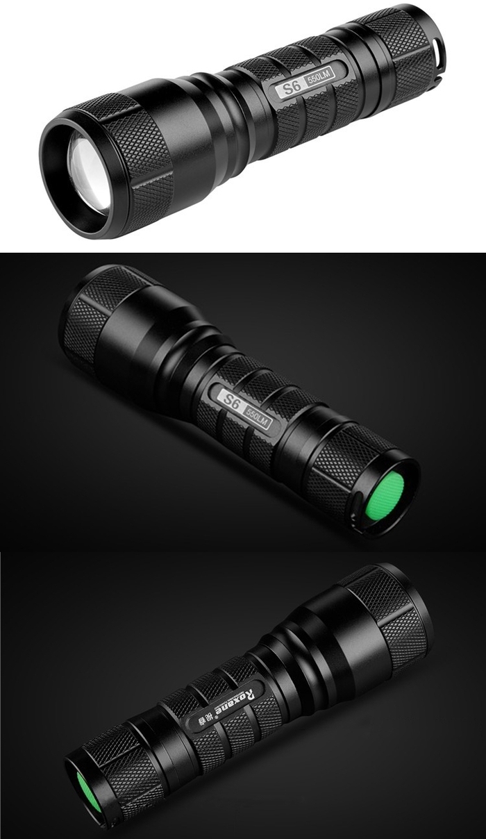 Roxane視睿|Cree XPL2 V4防水IPX6攝影補光強光手電筒組(S6)