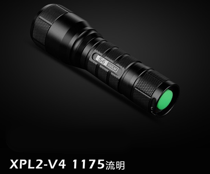 Roxane視睿|Cree XPL2 V4防水IPX6攝影補光強光手電筒組(S6)