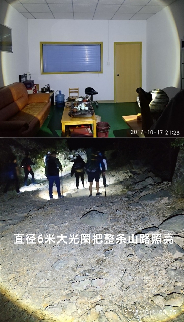 Roxane視睿|Cree XPL2 V4防水IPX6攝影補光強光手電筒組(S6)