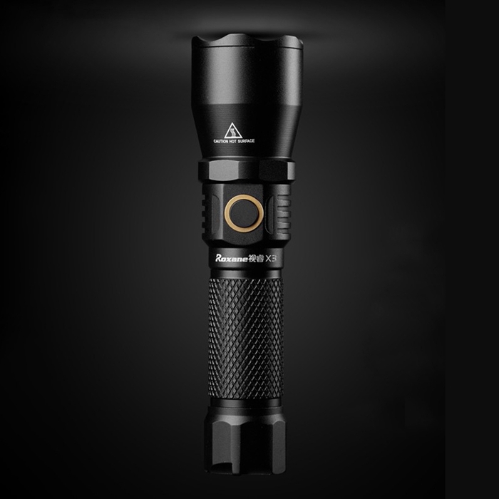 Roxane視睿|Luminus SST20-10W LED強光手電筒套組(X3S)