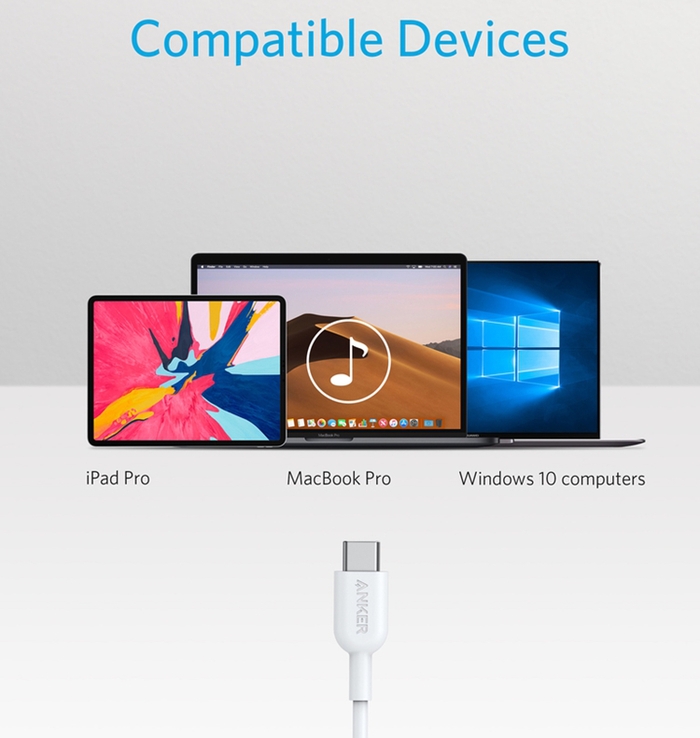 美國Anker|Type-C即USB-C轉Lightning連接線耳機轉接線 ( A8178021 )