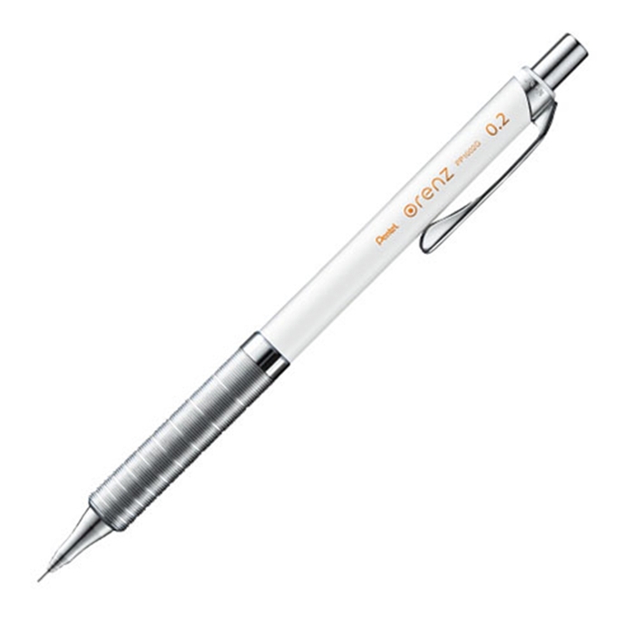 日本Pentel|金屬筆握orenz不斷芯自動鉛筆製圖筆自動0.2mm鉛筆 (XPP1002G系列)
