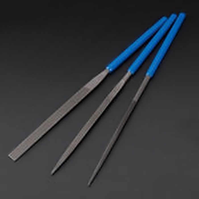日本MINESHIMA|精密作業油目挫刀3入組砂磨砂工具 ( H-17 )