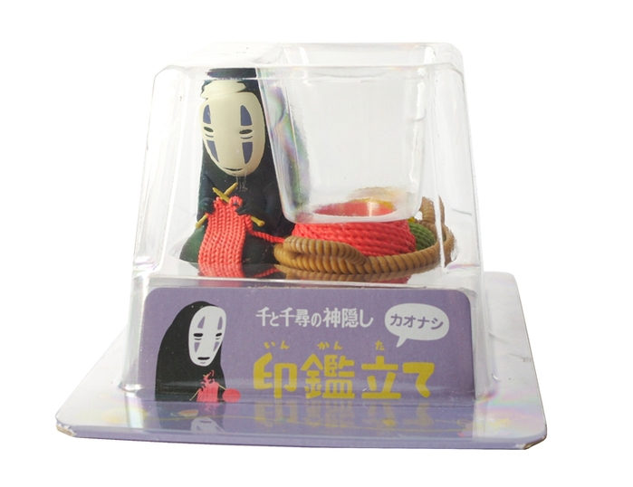 日本ENSKY|神隱少女無臉男印鑑立印章座 ( IKT-05 )
