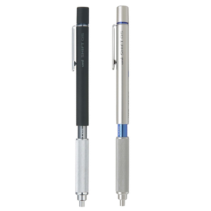 日本三菱UNI|筆頭可伸縮SHIFT不斷芯KURU TOGA自動鉛筆(M5-1010)