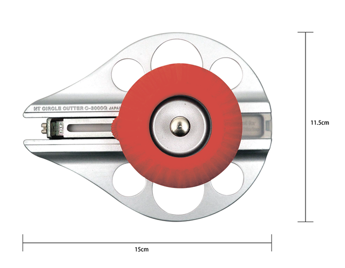 日本NT Cutter｜切圓器割圓器圓形切割器 ( C-3000GP )