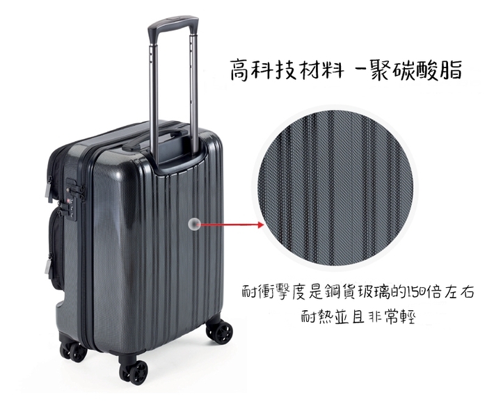 德國TROIKA|商務出差36 HOURS TROLLEY隨身18.5吋行李箱 (LUG02/CB)