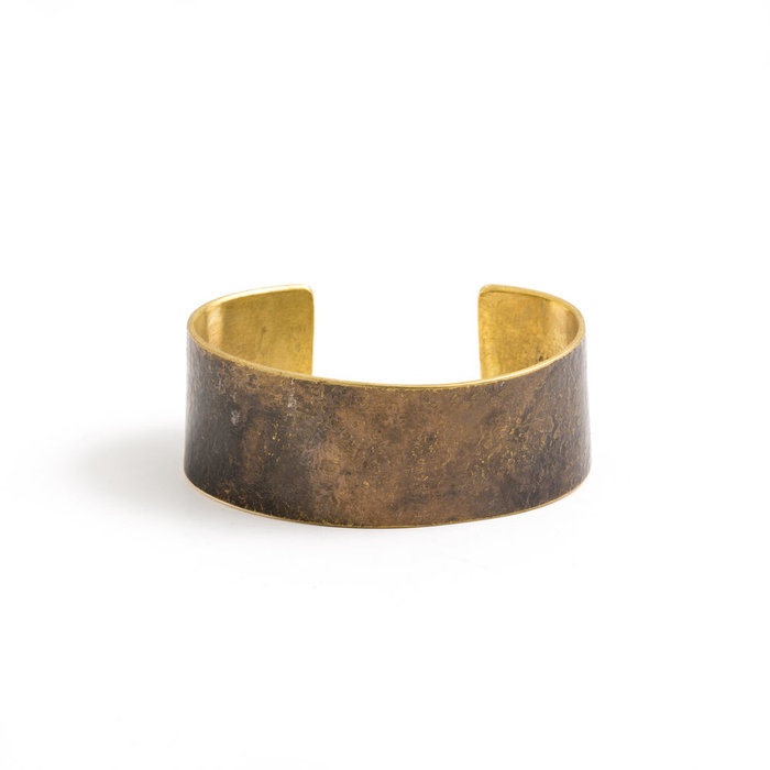 Studebaker Metals|Broad Cuff 手工黃銅手環