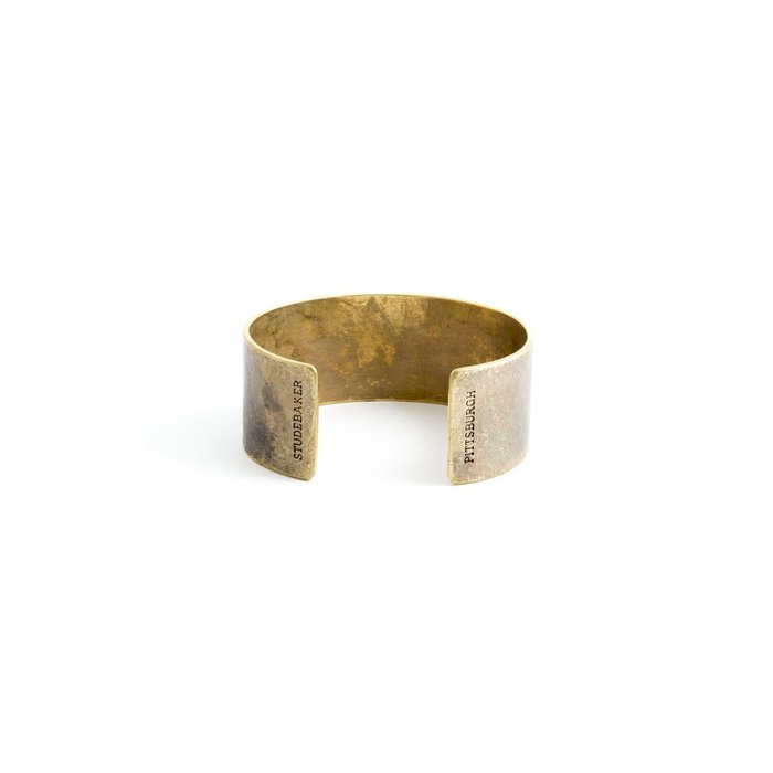 Studebaker Metals|Broad Cuff 手工黃銅手環