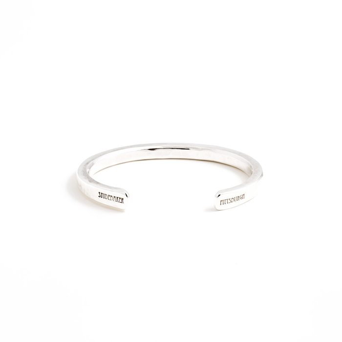 Studebaker Metals|Heavyweight Classic Cuff 手工純銀手環
