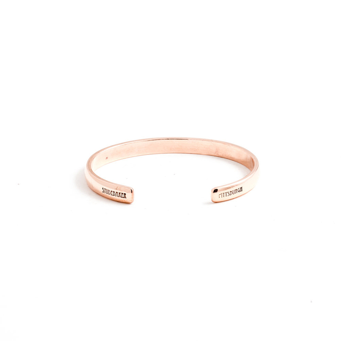 Studebaker Metals|Lodge Cuff 手工鍛造紅銅手環