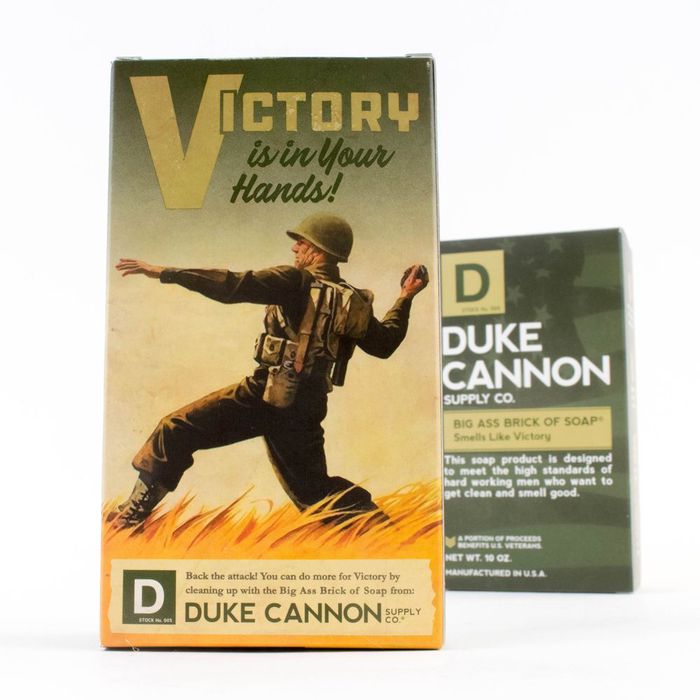 (複製)Duke Cannon|BIG ASS 美軍「超能幹」大肥皂 (白色) 二戰紀念包裝