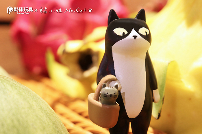 【集購】貓小姐Ms.Cat|喵的菜市場 扭蛋公仔全套6入