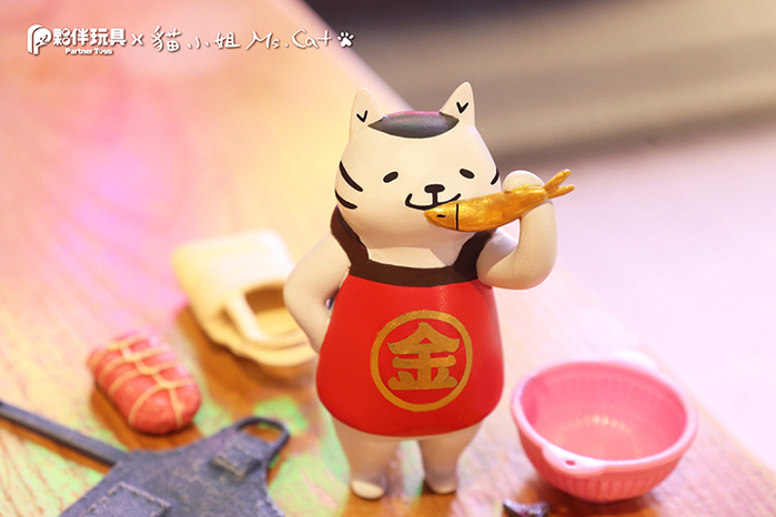 【集購】貓小姐Ms.Cat|喵的菜市場 扭蛋公仔全套6入