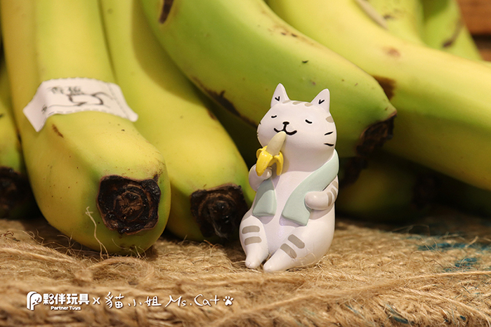 【集購】貓小姐Ms.Cat|喵的菜市場 扭蛋公仔全套6入