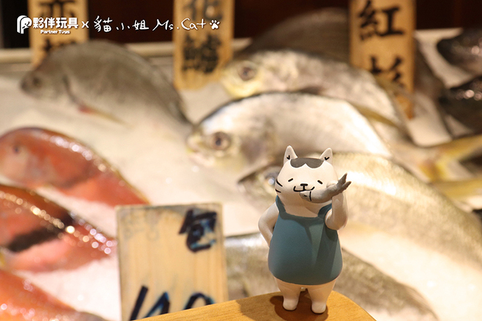 【集購】貓小姐Ms.Cat|喵的菜市場 扭蛋公仔全套6入
