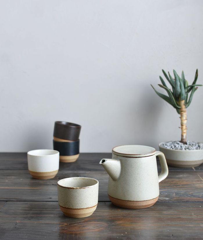 KINTO|CERAMIC LAB茶杯180ml - 米