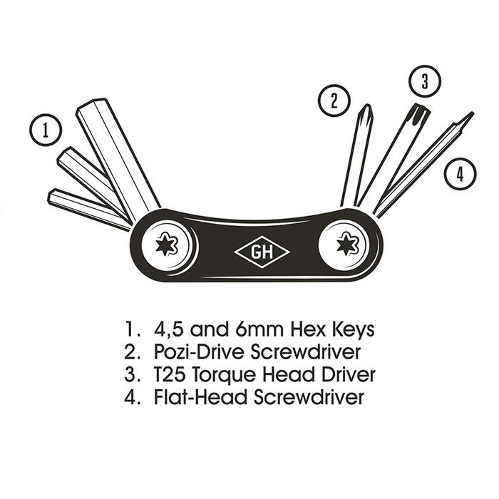 (複製)Gentlemen's Hardware｜經典7合1多用途戶外隨身鎚子刀具組-木質握把