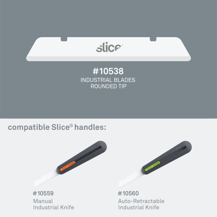 (複製)Slice|多用途陶瓷替刃-短刃-尖 3入組