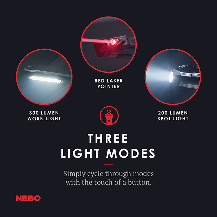 (複製)NEBO|Slim+超薄型充電LED燈Plus升級版(吊卡版)