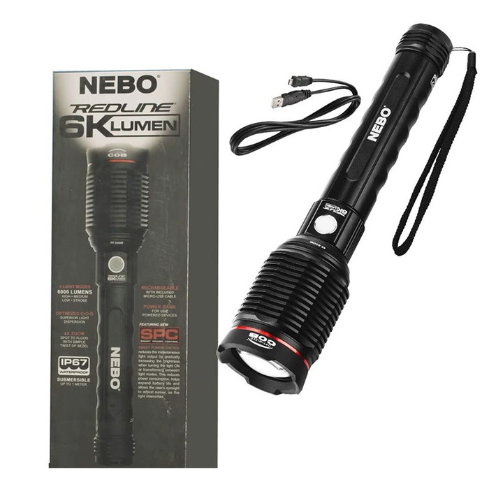 (複製)NEBO|TORCHY 掌上型高亮度手電筒(盒裝版)