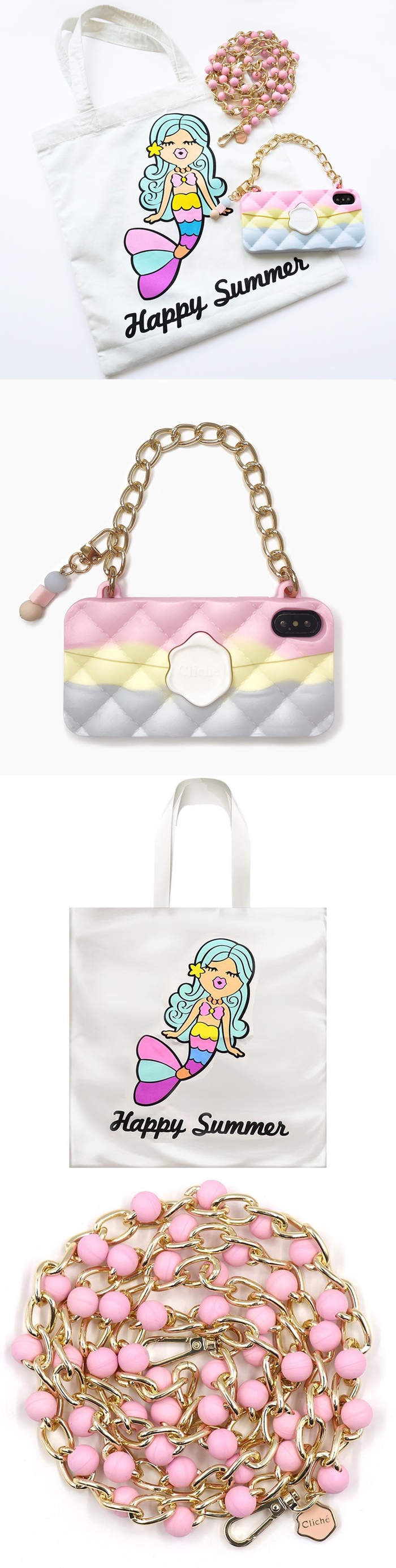 (複製)Candies|晚宴包(黑)-IPhone X/XS