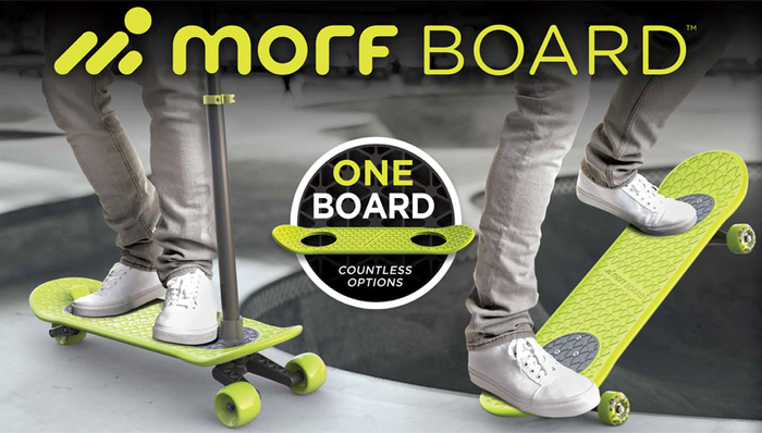 MorfBoard │多功能2 in 1 滑板 / 滑板車