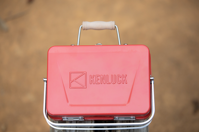 KENLUCK │Mini Grill 迷你攜帶型烤肉架 桔橙紅